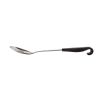 Colher para servir Vogue perfurada com cabo preto 34cm