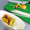 Picaretas de madeira biodegrad&aacute;veis Fiesta Green 18cm