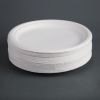 Fiesta Green komposterbare bagasse tallerkener 26cm