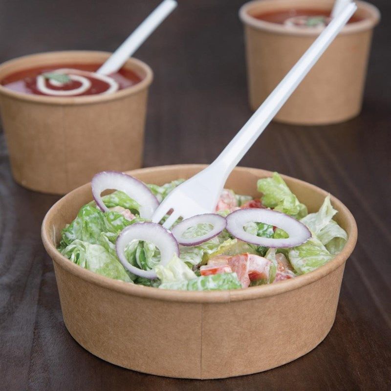 Tigela de salada kraft redonda Fiesta Green 1L