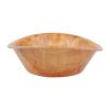 Ovale houten kom klein
