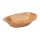 Ovale houten kom groot