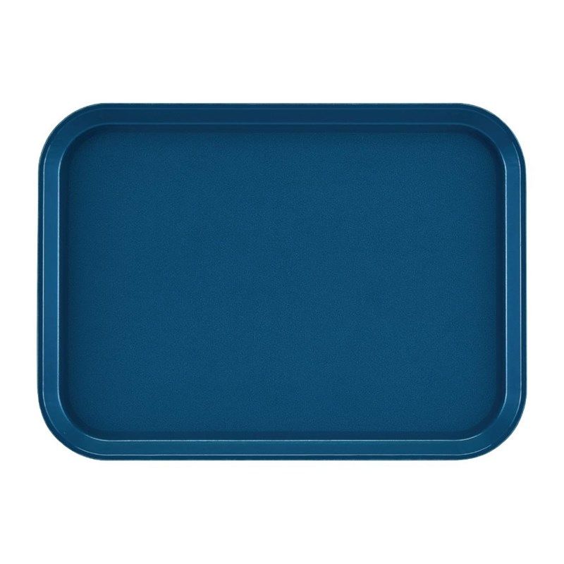 Cambro Epictread 矩形防滑玻璃纤维托盘 蓝色 35x27cm
