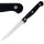 Olympia gekartelde steakmessen met zwart heft 21,5cm