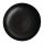 Placas Olympia Canvas deep cup&ecirc; preto 23cm