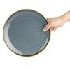 Olympia Kiln coupe borden blauw 23cm