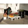 Carrinho de servir Cambro KD com 3 bandejas preto