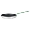 Hygiplas Aluminium Antiaanbak Koekenpan met Groene Handgreep 24cm