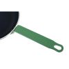 Hygiplas Aluminium Antiaanbak Koekenpan met Groene Handgreep 24cm