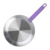 Hygiplas Antihaft-Bratpfanne mit violettem Griff &ndash; 24 cm