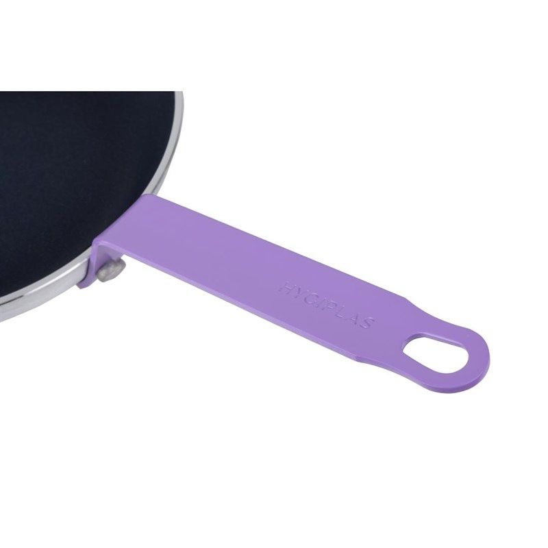 Hygiplas Antihaft-Bratpfanne mit violettem Griff &ndash; 24 cm