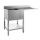 Combisteel 700 sink bottom shelf dishwasher removable