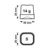 Combisteel Ice cube machine 20kg/24h