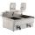 Fritadeira el&eacute;trica de mesa Combisteel 2x 10 litros