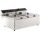 Combisteel Electric table fryer 2x 6 liters