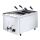 Cuiseur &agrave; p&acirc;tes Combisteel avec 2 paniers - 23 litres