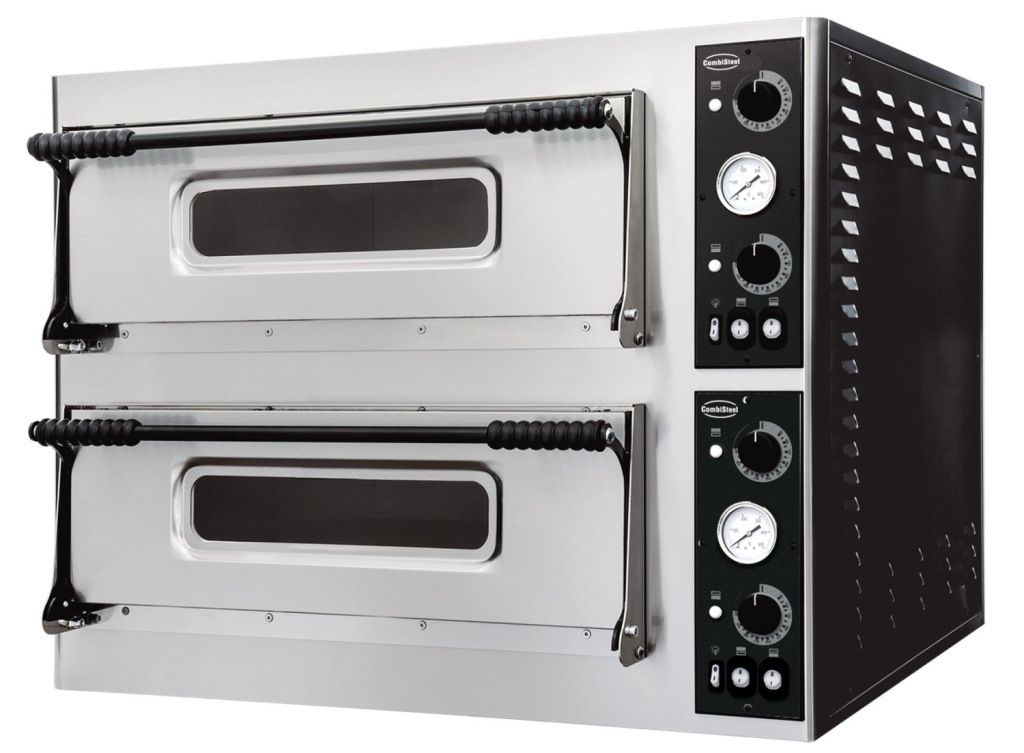 Combisteel Pizzaovn dobbelt 2 x 4