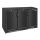 Refrigerador de barra de tres puertas modelo bajo Polar G-series 320L