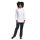 Chaud Devant skinny denim stretch dames pantalon zwart maat XL