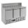 Combisteel Pizza arbejdsbord 3 d&oslash;re