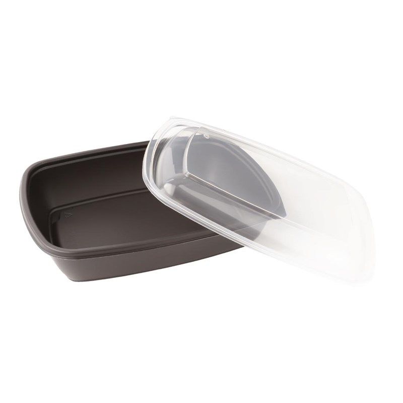 FastPac recipientes para comida rectangulares medianos 900ml (300 piezas)
