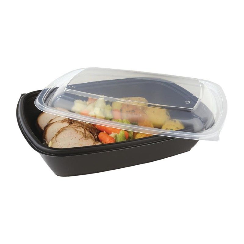 FastPac recipientes para comida rectangulares medianos 900ml (300 piezas)