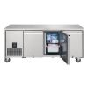 Polar Banco de trabajo congelador de tres puertas serie U 420L