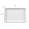 Vogue Caja de masa PP 650 x 455 x 85 mm