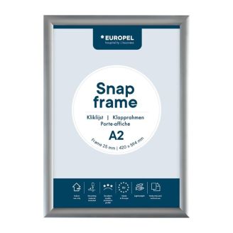 Europel Klapprahmen A2 25mm Silber