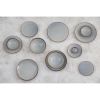 Olympia Drift Dip-Schalen, Grau &ndash; 78 mm (8er-Pack)