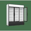 Combisteel glasdeur koelkast. 3-deurs, FCU-1200