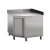 Combisteel werktafel hoek met deur