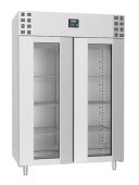 Combisteel RVS Koelkast, mono block 1400 LTR, 2 glasdeuren