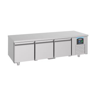 Combisteel kylb&auml;nk 600 h&ouml;ga 3 d&ouml;rrar