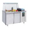 Salada Combisteel 2 portas 3x panela 1/1 gn