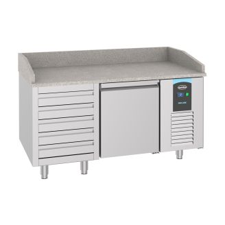 Combisteel pizzawerkbank 1 deur 5 laden