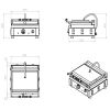 Combisteel contact grill