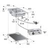 Combisteel Bain-marie element