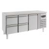 Combisteel 700 k&oslash;let arbejdsbord 1drs 4 skuffer 417 liter