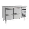Combisteel 700 k&oslash;let arbejdsbord 4 skuffer 282 liter
