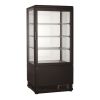 Vitrine r&eacute;frig&eacute;r&eacute;e Combisteel 78l noir
