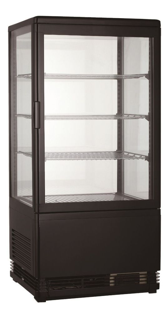 Vitrine r&eacute;frig&eacute;r&eacute;e Combisteel 78l noir