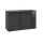 Combisteel Pro Line Bar cooler black 2 doors 320 liters