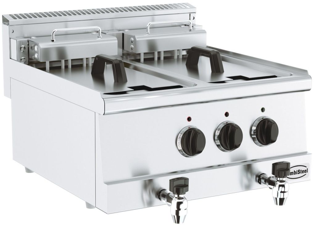 Combisteel Base 600 elektrisk frituregryde 2x 10 liter