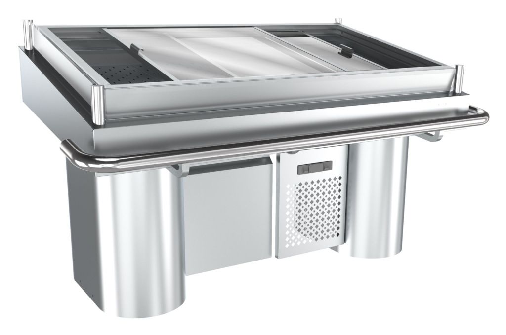 Combisteel Gekoelde Vis Toonbank