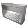 Combisteel Inductiekap Doosmodel - 2400 x 1300
