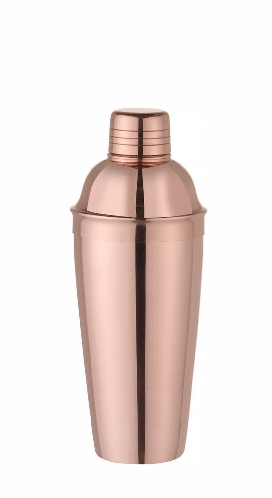 BarUp shaker Cobbler - 3 pi&egrave;ces, Cuivre, ⌀85x(H)240mm