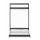 Hendi guitare p&acirc;tisserie simple, Noir, 636x441x(H)109mm