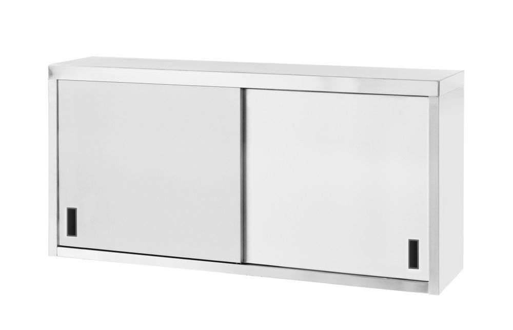 Hendi hangkast met schuifdeuren - gelast, diepte: 400 mm, Profi Line, 1200x400x(H)600mm