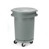 Pattumiera rotonda AmerBox, 80 L, ⌀490x (H) 620 mm
